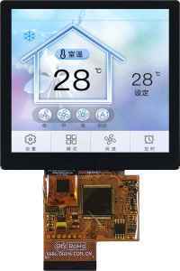 DMG72720F040_01W DWIN T5L1 UART HMI 4.0" ультратонкий IPS ЖК-дисплей COF серии