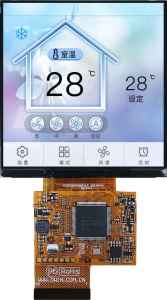 DMG72720F040_01W DWIN T5L1 UART HMI 4.0" ультратонкий IPS ЖК-дисплей COF серии