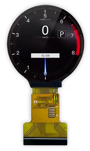 LI24240C013HA2098 DWIN 1.3" 240 ×240 RGB интерфейс IPS круглый ЖК-дисплей