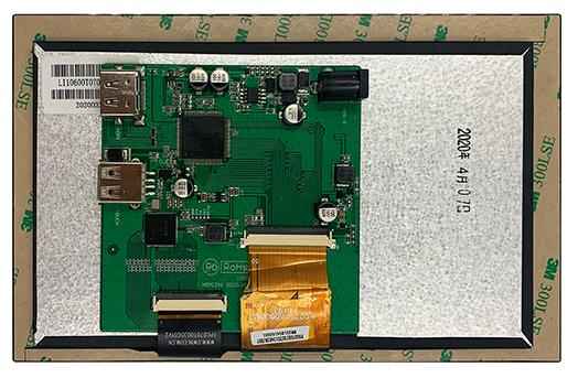 HDW070_007L DWIN 7" IPS ЖК-дисплей 1024*600 c USB и HDMI интерфейсом и сенсорной ёмкостной панелью