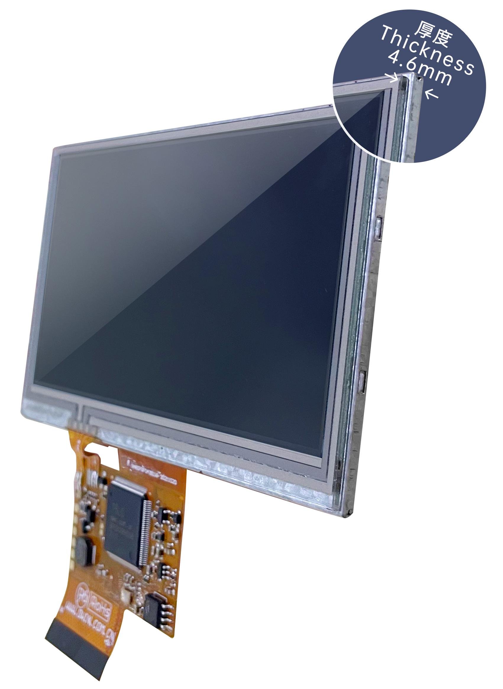 DMG48270F043_01W DWIN T5L0 UART HMI 4.3" ультратонкий TN ЖК-дисплей COF-серии