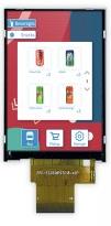 LI48320T035IB3098 DWIN 3.5" IPS ЖК-модуль 320×480 с RGB интерфейсом