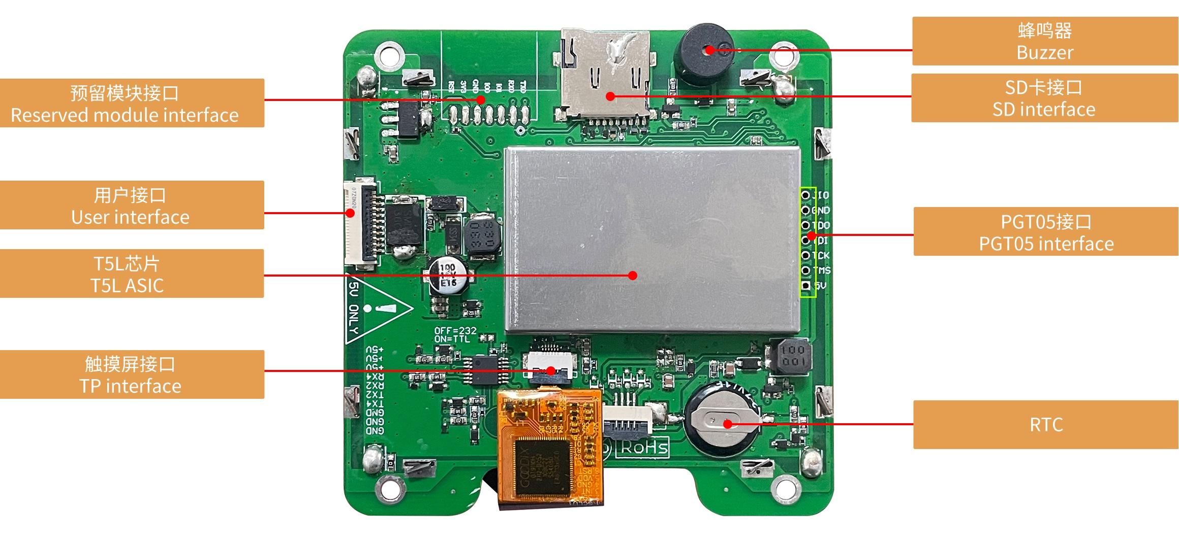 DMG64480T035_01W DWIN T5L0 UART HMI 3.5" IPS ЖК-дисплей промышленного класса
