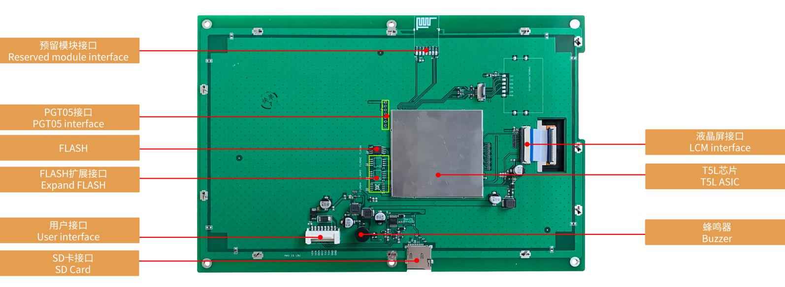 DMG12800L101_01W DWIN T5L2 UART HMI 10.1" IPS ЖК-дисплей потребительского класса