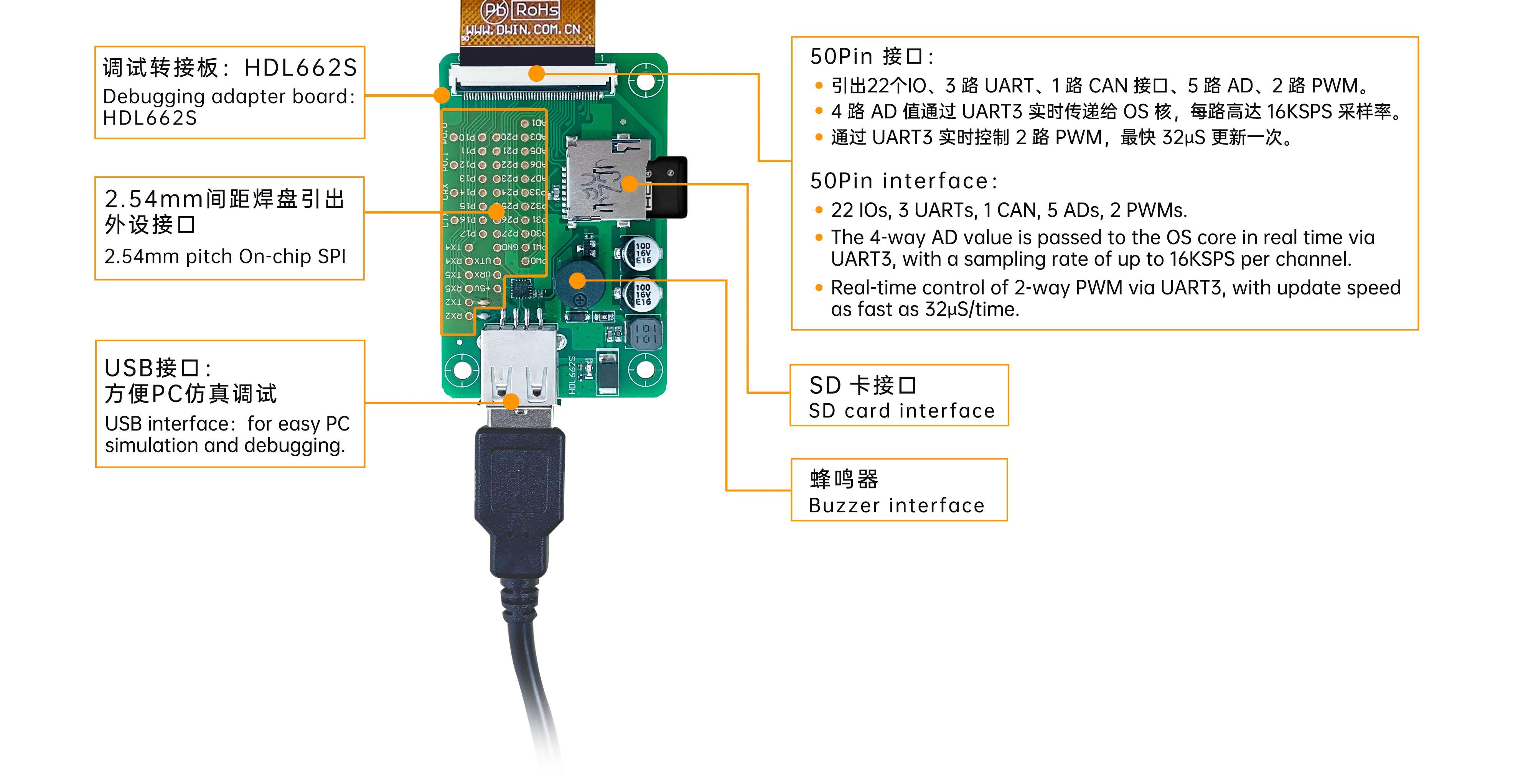 DMG10600F101_01W DWIN T5L2 UART HMI 10.1" ультратонкий IPS ЖК-дисплей серии COF