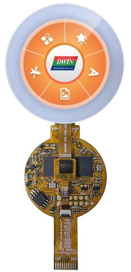 DMG40400F016_06W DWIN T5L0-Q88 HMI 1.6" IPS ультратонкий ЖК-дисплей COF серии