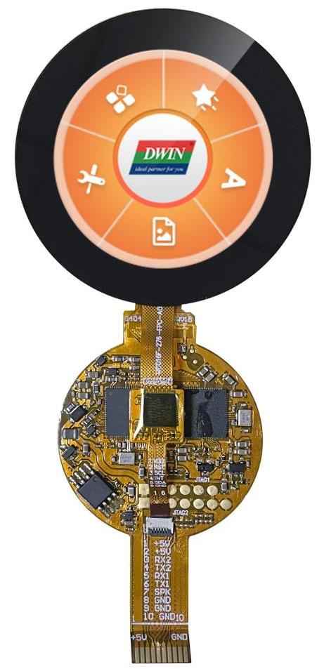 DMG40400F016_06W DWIN T5L0-Q88 HMI 1.6" IPS ультратонкий ЖК-дисплей COF серии