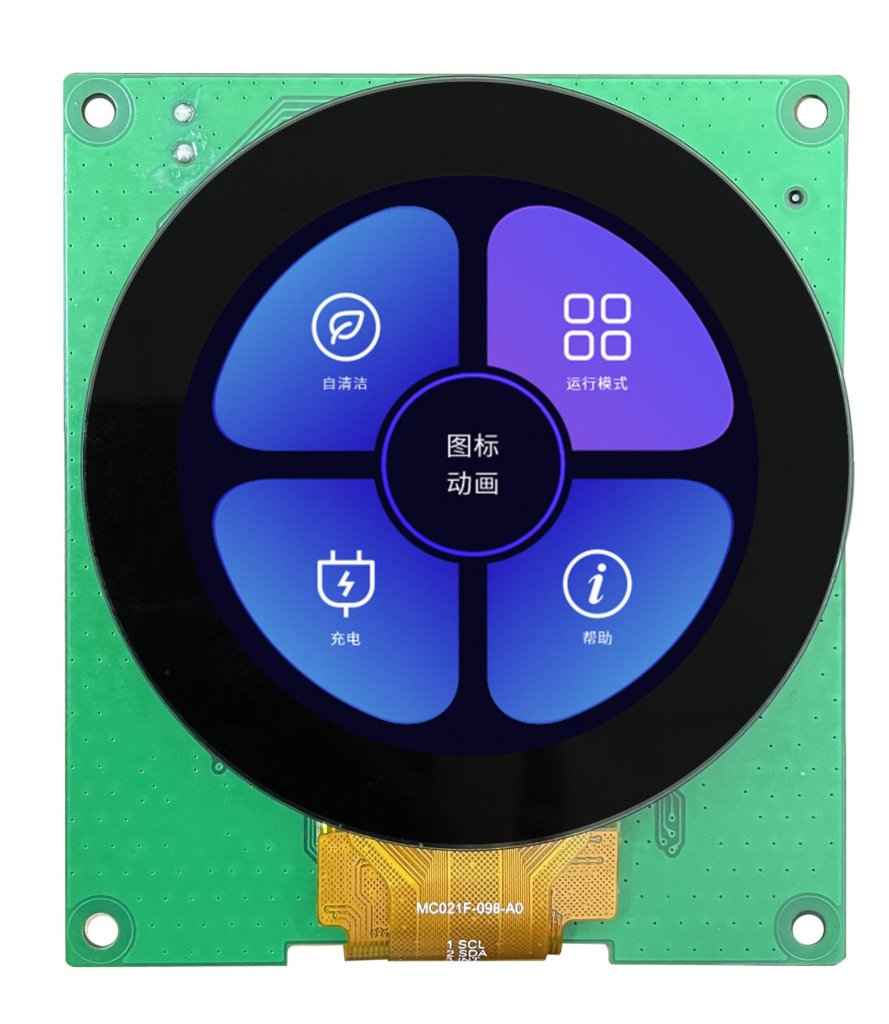 DMG48480C021_03W DWIN T5L1 UART HMI 2.1" круглый ЖК-дисплей коммерческого класса