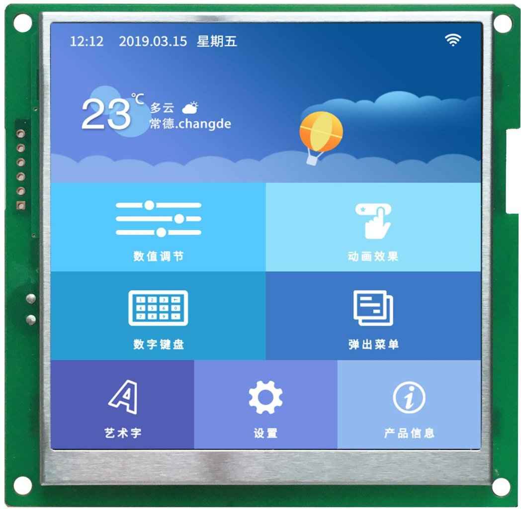 DMG72720C041_03WTC DWIN T5L1 UART HMI 4.1" IPS-TFT ЖК-дисплей коммерческого класса