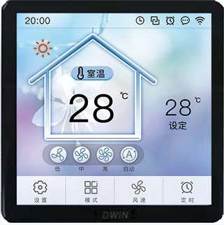 TC041C11U(W)04 DWIN RS485 HMI 4.1" IoT IPS-Smart-LCD термостат