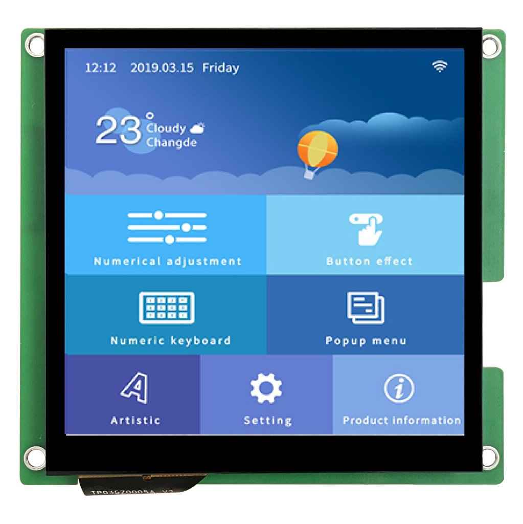 DMG48480T040_01W DWIN T5L0 UART HMI 4" IPS ЖК-дисплей промышленного класса
