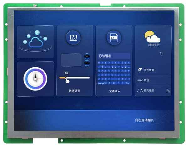 DMG10768C104_03W DWIN T5L2 UART HMI 10.4” IPS ЖК-дисплей коммерческого класса