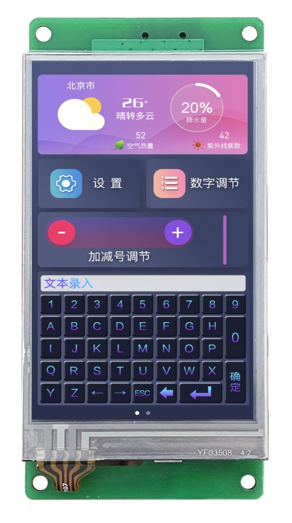 DMG80480T035_01W DWIN T5L0 UART HMI 3.5" IPS ЖК-дисплей промышленного класса