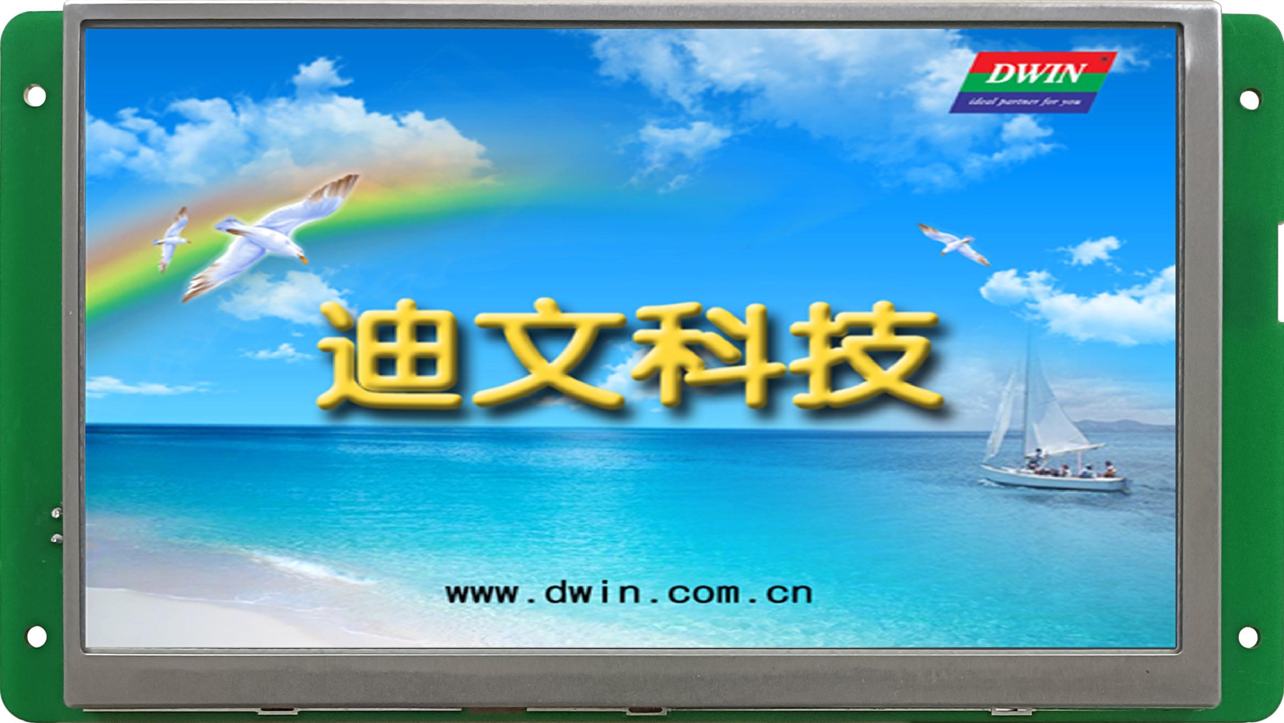 DMG10600Y070_05NR DWIN T5L0 UART 7" IPS ЖК-дисплей класса красоты