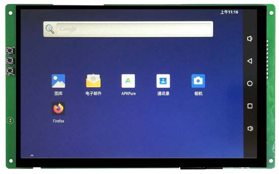 DMG12800T101_33WTC DWIN 10.1" IPS ЖК-дисплей Android промышленного класса с сенсорной ёмкостной панелью