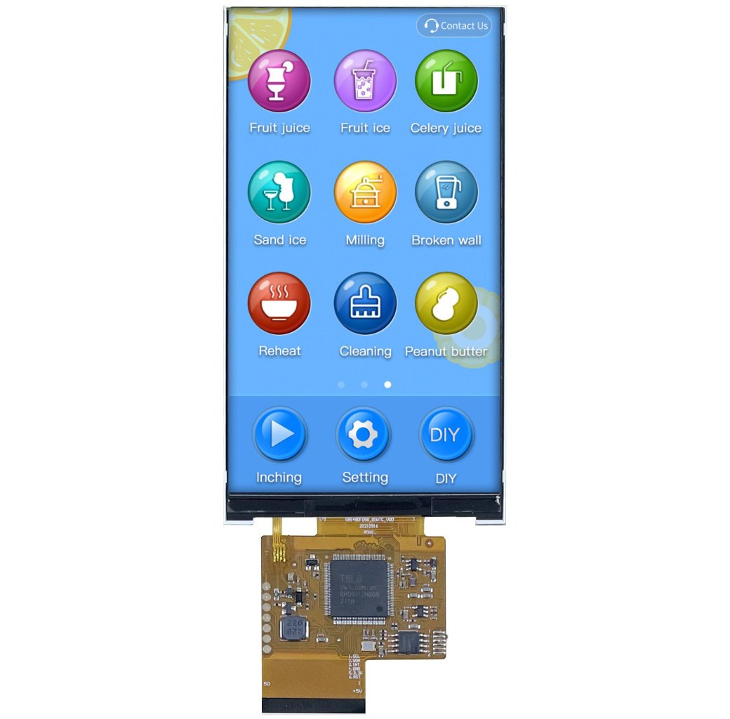 DMG85480F050_01W DWIN T5L0 COF UART HMI 5" ультратонкий IPS ЖК-дисплей