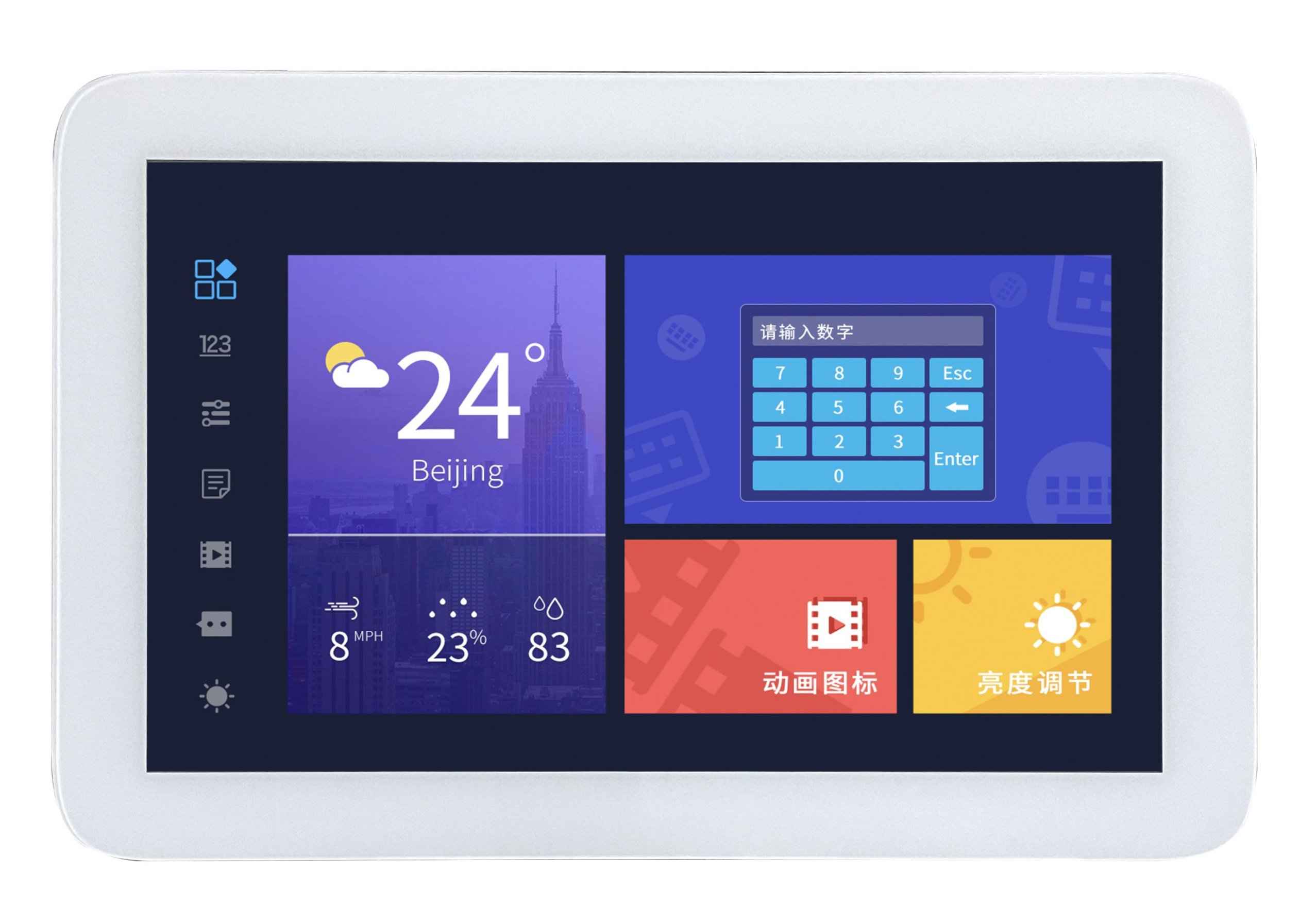 DMG12800Y121_01NC DWIN T5L2 UART HMI 12.1" 262K TN ЖК-дисплей класса красоты