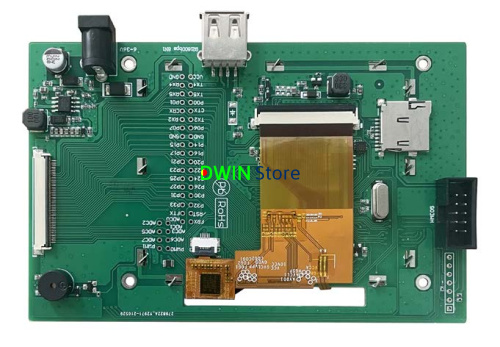 EKT035A DWIN T5L0 UART HMI 3.5" IPS ЖК-дисплей с оценочной платой разработки фото 2
