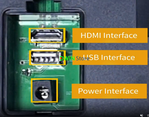HDW101_A5001L DWIN 10.1" HMI ЖК-дисплей 1024x600 в корпусе с USB и HDMI интерфейсом и сенсорной ёмкостной панелью фото 4