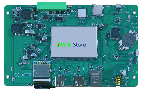 DMG12800T070_32WTC (WTCZ03) DWIN 7" IPS ЖК-дисплей Android 1280*800 промышленного класса с сенсорной емкостной панелью фото 2