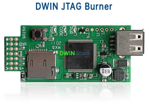 PGT05 DWIN JTAG 7-контактная плата адаптера фото 3