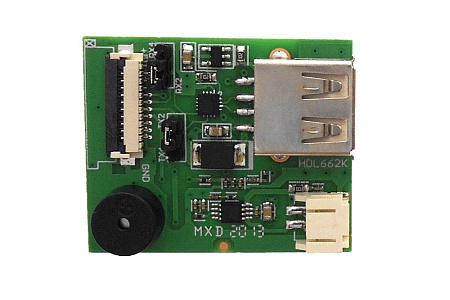 HDL662K DWIN плата отладки с разъемом FCC10Pin 0.5мм, Speaker 2Pin и USB интерфейсом