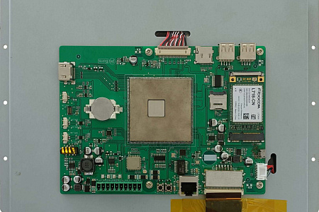 DMG10768T121_34WTC DWIN 12.1" Android-дисплей 1024*768 промышленного класса с сенсорной ёмкостной панелью
