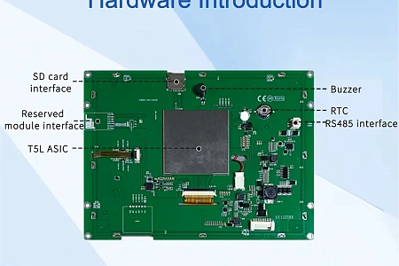 DMG80600S080_03W DWIN T5L1 UART HMI 8" TN ЖК-дисплей для суровых условий эксплуатации