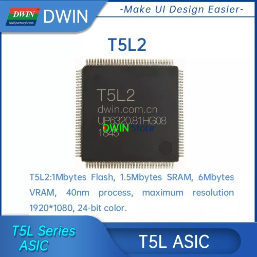 DMG10600T101_A5W DWIN T5L2 UART HMI 10.1" Modbus IPS ЖК-дисплей промышленного класса фото 7
