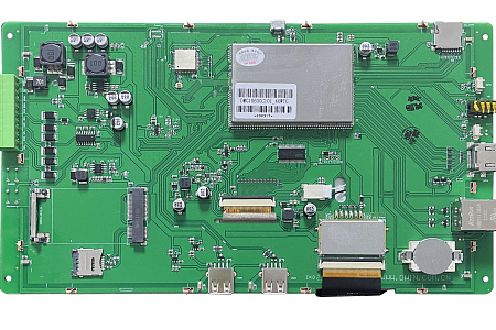 DMT10600T070_39W DWIN 7" Linux IPS ЖК-дисплей 1024*600 CTP/RTP в корпусе промышленного класса