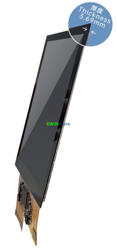 DMG85480F050_01W DWIN T5L0 COF UART HMI 5" ультратонкий IPS ЖК-дисплей фото 4