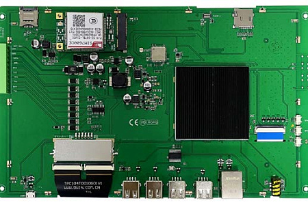 DMG12800T101_33WTC DWIN 10.1" IPS ЖК-дисплей Android промышленного класса с сенсорной ёмкостной панелью
