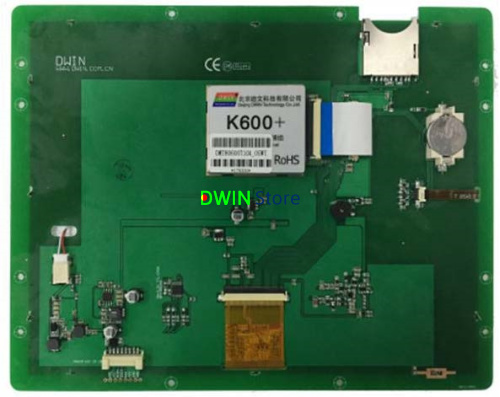 DMT80600T104_05W DWIN K600+ UART HMI 10.4" TN ЖК-дисплей промышленного класса фото 2