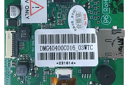 DMG40400C016_03W DWIN T5L0 UART HMI 1.6" круглый ЖК-дисплей коммерческого класса