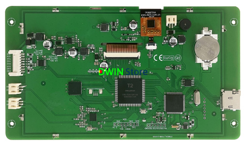 DMG10600C070_25W DWIN T5L2 HMI 7" IPS ЖК-дисплей схемы камеры шины FSK промышленного класса фото 4