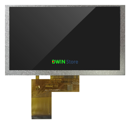 LI80480C050HA9098 DWIN 5" IPS ЖК-модуль800*480 с RGB интерфейсом фото 2