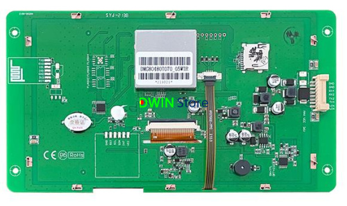 DMG80480T070_05W T5L0 UART HMI 7" TN-TFT ЖК-монитор промышленного класса фото 3