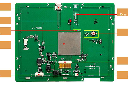 DMG80600S104_03W DWIN T5L1 UART HMI 10.4" TN ЖК-дисплей для суровых условий эксплуатации для суровых условий эксплуатации