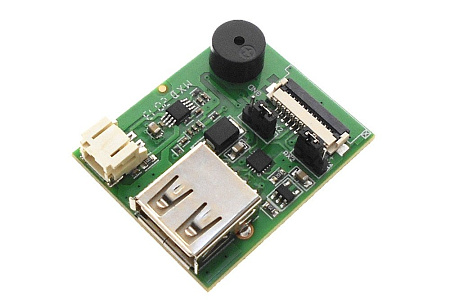 HDL662K DWIN плата отладки с разъемом FCC10Pin 0.5мм, Speaker 2Pin и USB интерфейсом