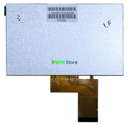 LI80480C050HA9098 DWIN 5" IPS ЖК-модуль800*480 с RGB интерфейсом фото 4