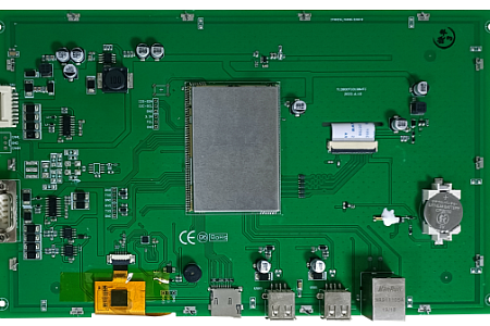 DMT12800T101_35WTC DWIN 10.1" Linux ЖК-дисплей 1280*800 промышленного класса с сенсорной ёмкостной панелью