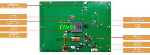 DMG10768C097_03W T5L2 UART HMI 9.7" TN-TFT ЖК-дисплей коммерческого класса фото 2
