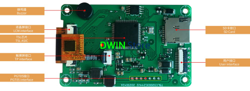 DMG32240C020_03W T5L1 UART HMI 2"  IPS-TFT ЖК-дисплей коммерческого класса фото 2