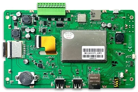 DMG12800C070_40WTC DWIN 7" Linux 4.19 IPS ЖК-дисплей 800*1280 коммерческого класса с сенсорной емкостной панелью