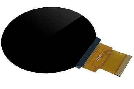 LI48480T028BA3098 DWIN TFT 2.8" круглый IPS ЖК-модуль 480×480 RGB 24 бит 300nit