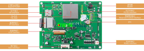 DMG64480K056_03W T5L1 UART HMI 5.6" TN-TFT ЖК-дисплей медицинского класса фото 2