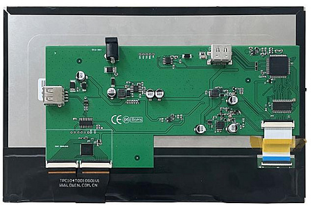 HDW101_004L DWIN 10.1" IPS ЖК-дисплей 1280x800 с USB и HDMI интерфейсом и сенсорной ёмкостной панелью