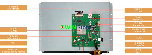  DMG10768T121_01W DWIN T5L2 UART HMI 12.1" IPS ЖК-дисплей промышленного класса фото 2