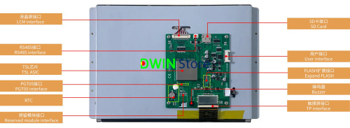 DMG10768K121_03W DWIN T5L2 UART HMI 12.1" IPS-TFT ЖК-дисплей медицинского класса фото 2