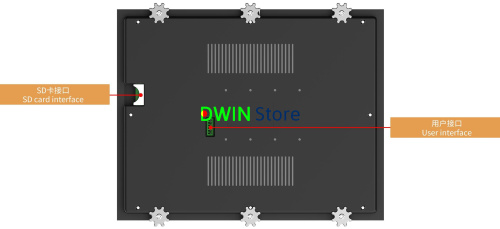 DMG10768T150_15WTR DWIN T5L2 UART 15" IPS ЖК-дисплей 1024*768 в корпусе промышленного класса фото 3